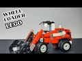 Building An Amazing Wheel Loader Using LEGO Pieces Is A Great Idea For Projects Big And Small