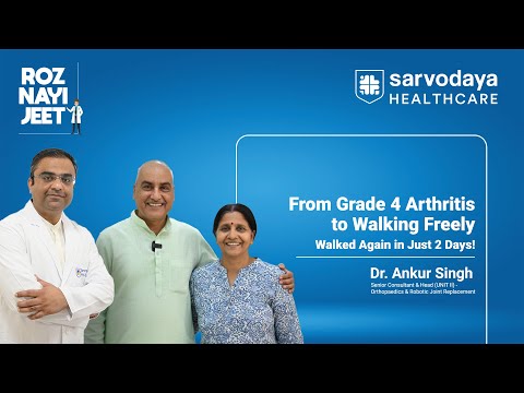  Grade 4 Arthritis to Walking Freely | Robotic Joint Replacement Success