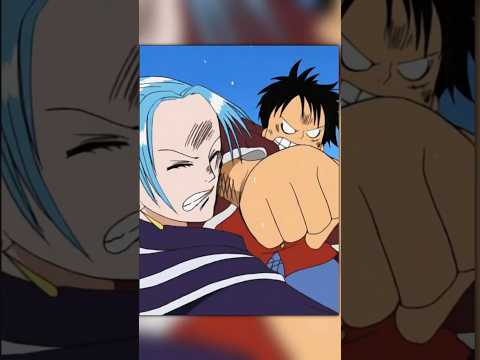 Luffy punches Vivi #onepiece