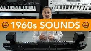 🎹 Yamaha Genos 2 & SX920 Bonus Content – Explore the 1960s Decade Series Registrations!