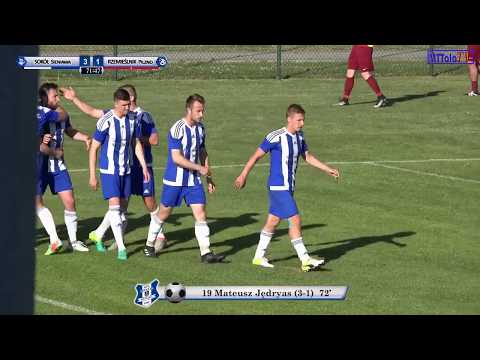 Skrót SOKÓŁ Sieniawa - RZEMIEŚLNIK Pilzno 3-1(2-1) [2018-05-06]