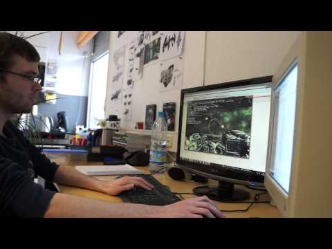 Making of X Rebirth - Benni tests new turrets in a large battle