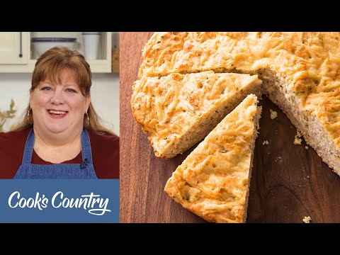 How to Make Cast Iron Beer-Batter Cheese Bread