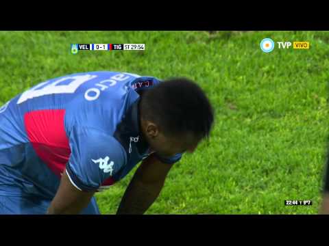 Gol de Rincón. Velez 0 - Tigre 1 | Primera División 2015 - Fecha 16