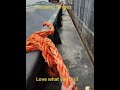 Landing a barge.. throwing singles from my POV..#ny #tugboat #deckhand #bluecollar #merchantmarine