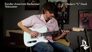 Video thumbnail for DG | Fender American Performer Telecaster by Detroit Guitar