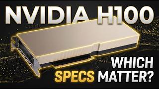 NVIDIA H100 Specs Explained  SXM vs PCIe VRAM  H100 vs A100