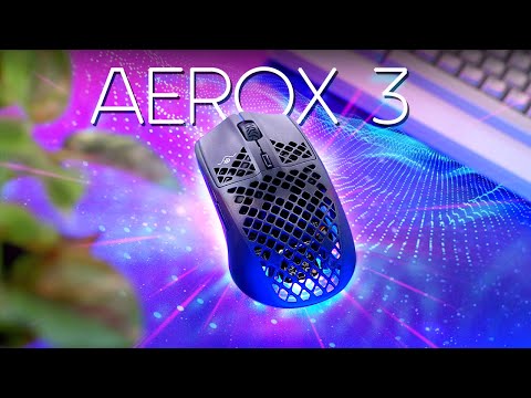 External Review Video C4YYZiiD01Q for SteelSeries Aerox 3 Wireless Gaming Mouse