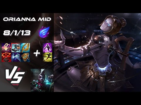 MID Orianna vs Ekko - EU Grandmaster Patch 25.S1.5