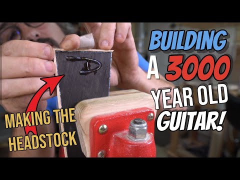 How To Make An Acoustic Guitar Episode 33 (Making The Headstock)