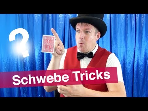 Karten schwebe Zaubertricks super einfach