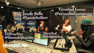Trinidad James and Mystikal Visits StreetSweeper Radio with DJ Kayslay