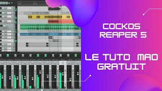 Video thumbnail for COCKOS Reaper 5 LE TUTO MAO GRATUIT by Tutoriels MAO