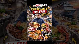 You Won’t Believe What Cruise Ship Crew Eats for FREE/ Cruise ship Crew Food # videshichefoncruise