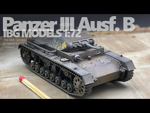 Panzer III Ausf. B, IBG MODELS 1:72