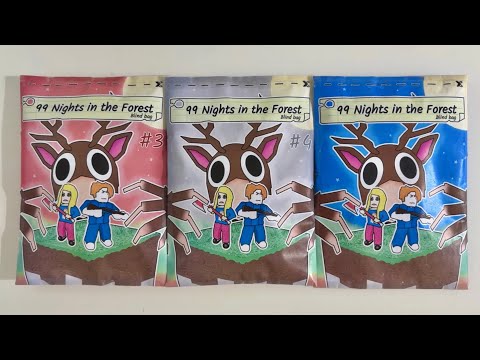 [🪵Paperdiy🪵] 99 Nights in the Forest Blind bag 4!!! ASMR✨Roblox | papercraft | Squishy | Compilation