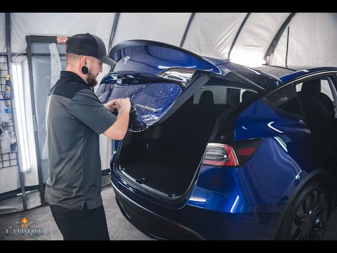 Brand New 2020 Tesla Model Y Overview + Full Vehicle XPEL Paint Protection Film Install