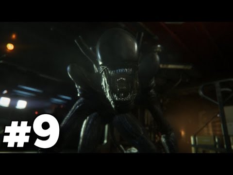 Alien Isolation Walkthrough Gameplay Part 9 - "The Hospital Of Horrors" (PS4)