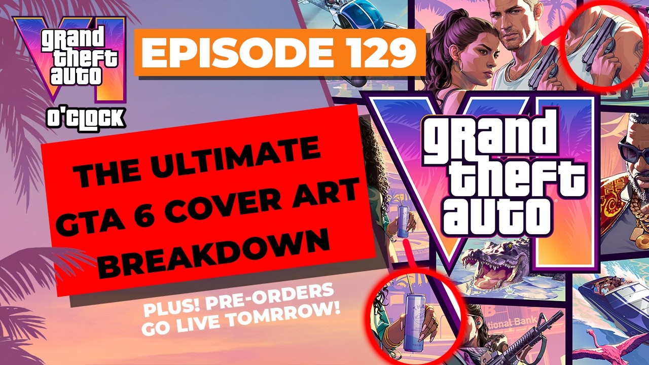 The Ultimate Cover Art Breakdown - GTA VI O'clock - Episode 129 - YouTube