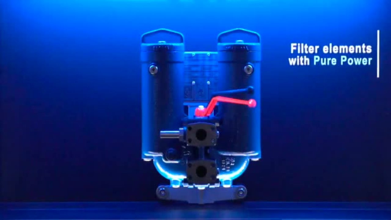 Filter elements with PURE POWER in the 63 FLDK Duplex filter [en]