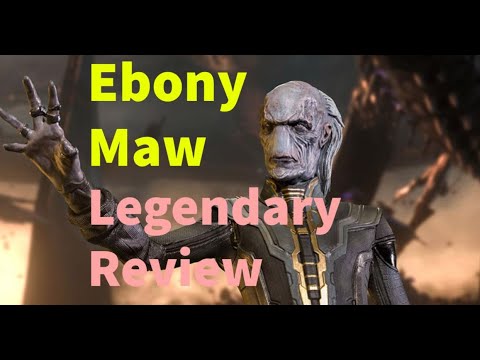 Ebony Maw Legendary Review! The Best Legendary in the Game!? | Marvel Strike Force - Free to Play