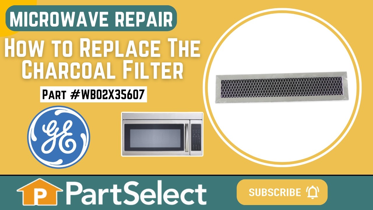 Replacing the Microwave Charcoal Filter