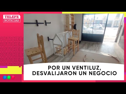 DESVALIJARON un comercio de ROPA DE BEBÉS en Malvinas Argentinas
