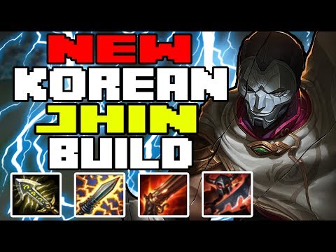 NEW OP KOREAN JHIN BUILD | League of Legends - Kobe LoL