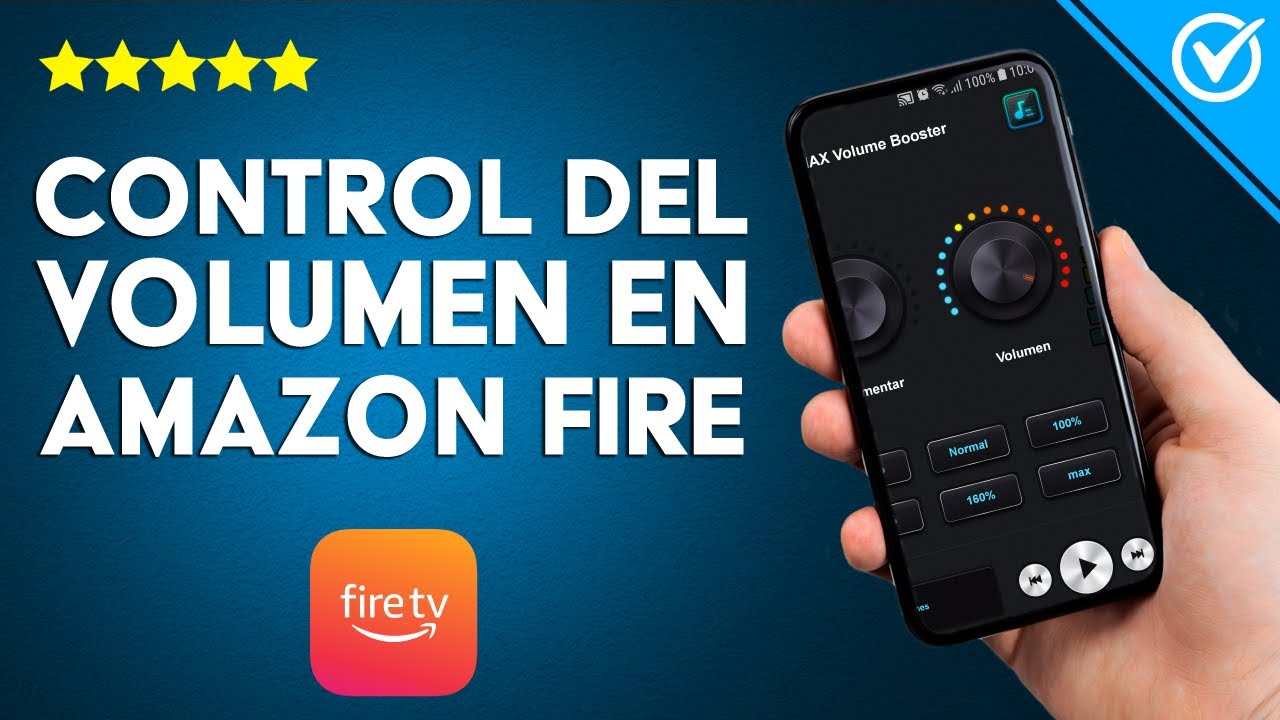 ¿Cómo controlar el volumen en AMAZON FIRE STICK – Configuración de mando