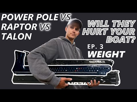 Power Pole vs Raptor Vs Talon - EP. 3 Shallow Water Anchor Weight Comparison