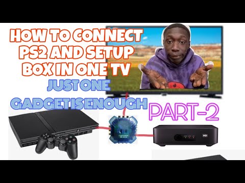 AV Switcher | How to connect multiple devices to tv| 3 Load AV switch📺 #tech #tv #electronic #diy