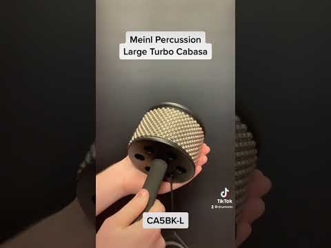 Meinl Percussion Large Turbo Cabasa CA5BK-L #percussion #sample @Meinl123