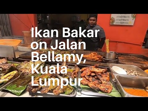 Ikan Bakar on Jalan Bellamy, Kuala Lumpur