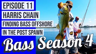 Bass Season 4 Harris Chain Episode 11 Finding Bass Offshore in the Post Spawn