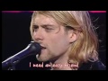 Nirvana - About A Girl (lyrics)