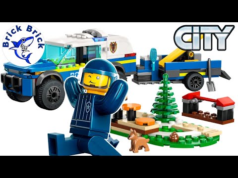 LEGO City 60369 Mobile Police Dog Training - Speed Build Review