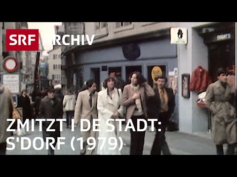 Das Zürcher Niederdorf (1979) | Retro Doku | SRF Archiv