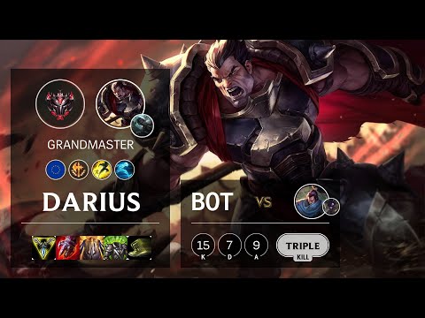 Darius Bot vs Yasuo - EUW Grandmaster Patch 10.13