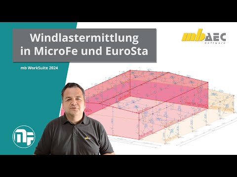 mbinar #24-11 - MicroFe: Windlastermittlung in MicroFe und EuroSta (Level A)