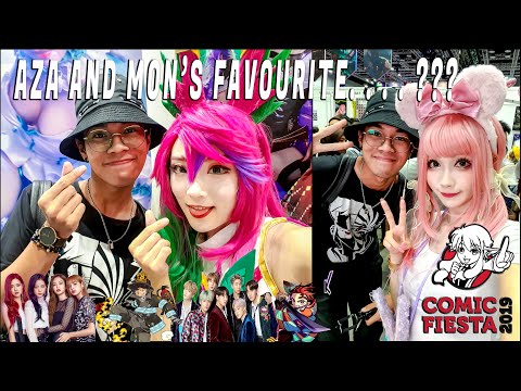 WHAT COMIC FIESTA 2019 HAS TO OFFER (feat. AZA MIYUKO & Mon夢 - Cosplay)