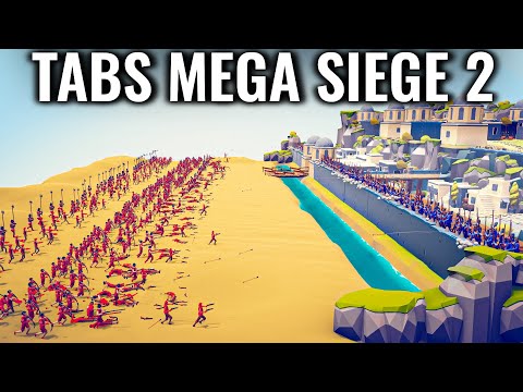 MEGA SIEGE in TABS - Six Armies VS Castle 2
