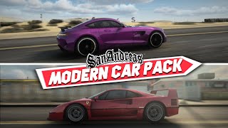 How To Install 2023 *Modern Car Pack* In GTA San Andreas | Best Vehicles Mod Pack For Low End PC!