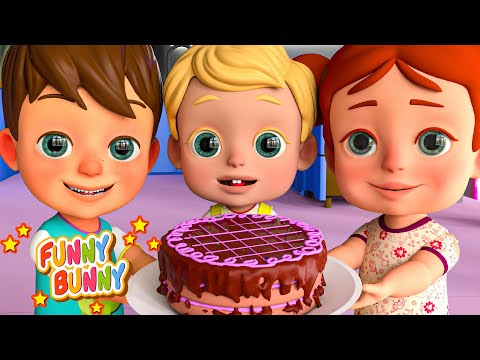 Pat A Cake Song | Nursery Rhymes | Funny Bunny