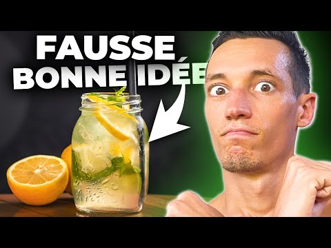 ATTENTION avec le JUS DE CITRON, le matin !