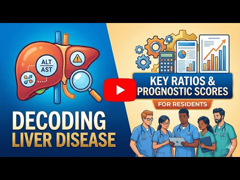 Decoding Liver Disease: Key Ratios and Prognostic Scores.  #science #medical