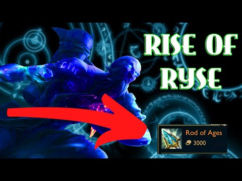 THE RISE OF RYZE!!!! Rod of ages is back baby lets see how ryze is now.