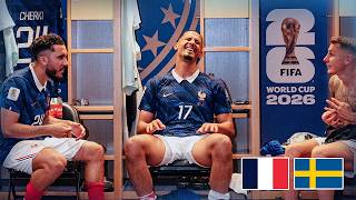 Pas vu à la TV : l'après-match de FRANCE-SUÈDE !