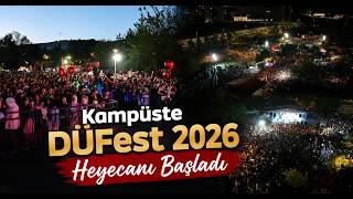 Kampüste DÜFest 2026 Heyecanı Başladı