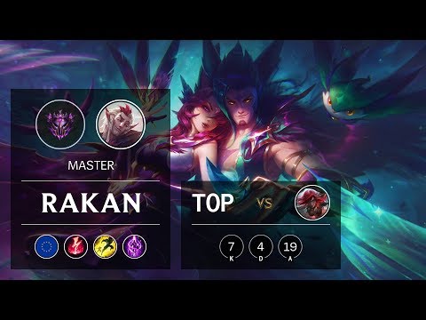 Rakan Top vs Katarina - EUW Master Patch 9.22