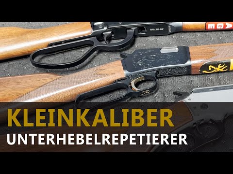 Moderne Kleinkaliber Unterhebel-Repetierbüchsen im Vergleich: Savage, Chiappa, Browning